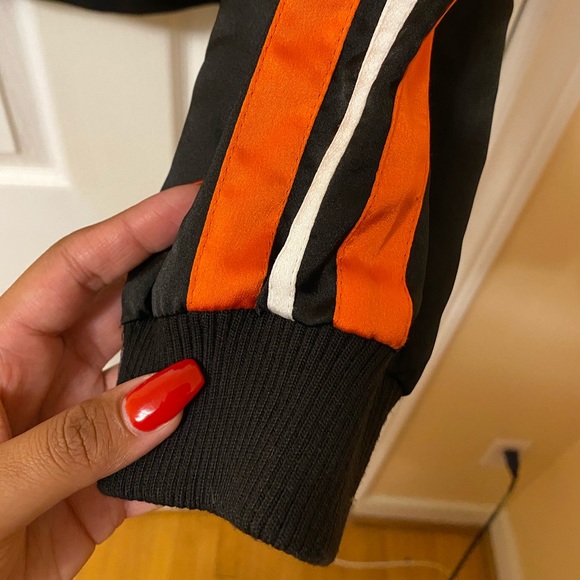 Cropped satin jacket - Picture 4 of 5